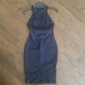 Black dress with lace